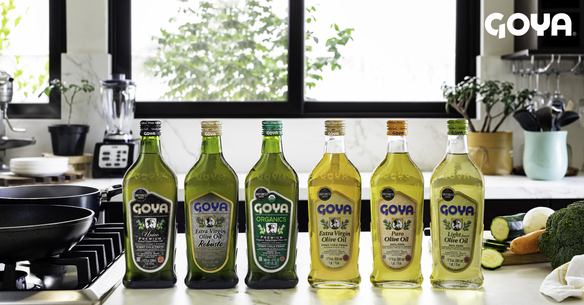 Olive oil with fresh ingredients